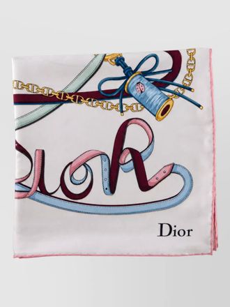 Dior silk scarf