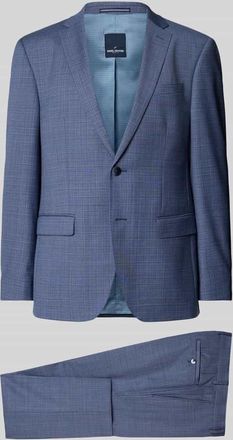 Daniel Hechter Slim Fit Anzug mit 2-Knopf-Sakko in Hellblau, Größe 102