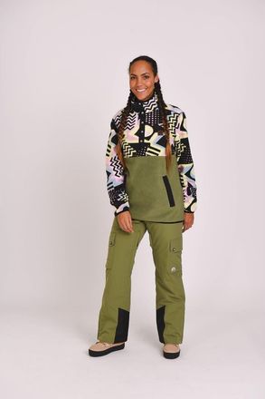 OOSC Saved By The Bell Fleece Khaki - Womens at Nordstrom, Size X-Large Uk