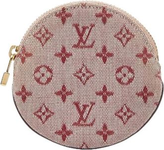 Louis Vuitton Pre-owned Wallets, female, Red, Size: ONE SIZE Pre-owned Canvas Wallet