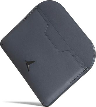 Troubadour Taschen Portacarte in pelle liscia - Blu