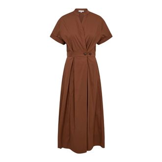 Co'Couture Maxi Dresses - female - CoCouture - Midi Dresses - Brown - XS - Dresses