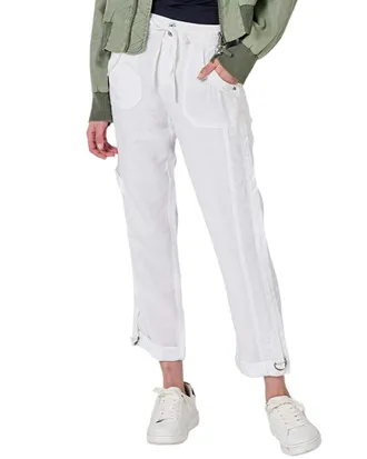 MARRAKECH Marrakech Brooklyn Linen-Blend Pant