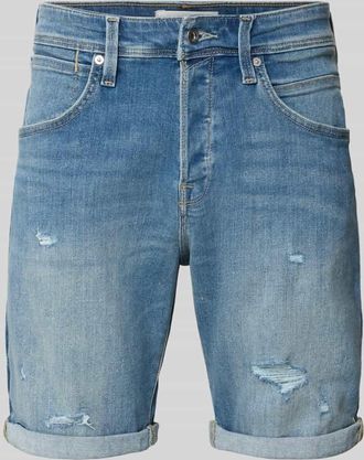 Jack & Jones Jack & Jones Jeansshorts mit Umschlag Modell RICK in Hellblau, Gr&ouml;&szlig;e XXL