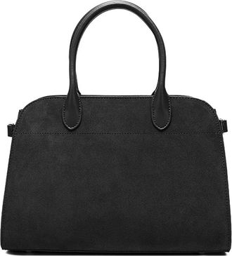 Generic Womens Suede Leather Crossbody Bag Commuting Shoulder(Black)