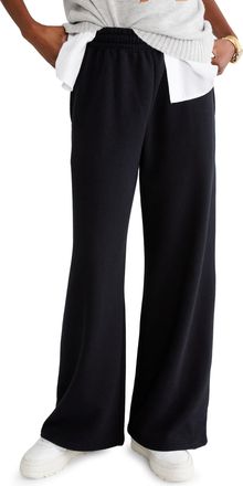 A&eacute;ropostale Aeropostale Womens Wide Leg Sweatpant Pants, Dark Black, S