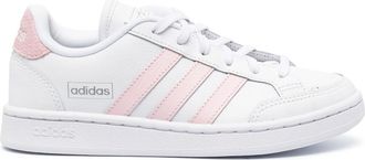 adidas Grand Court SE low-top leather sneakers - women - Calf Leather/Fabric/Rubber - 5 - White