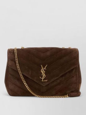 Saint Laurent loulou large leather shoulder bag