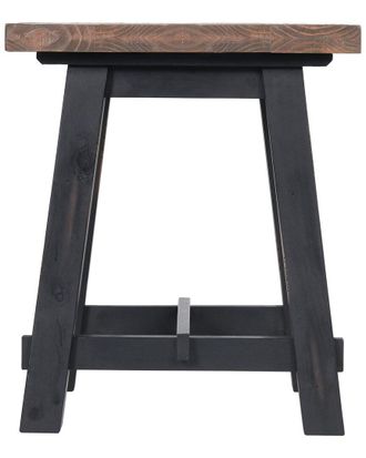 Alaterre Adam 21In Solid Wood Side Table