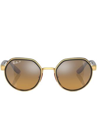 Ray-Ban Occhiali da sole geometrici - Oro