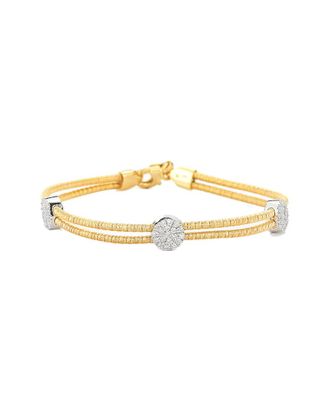 I.Reiss Company 14K 0.42 Ct. Tw. Diamond Mesh Bracelet