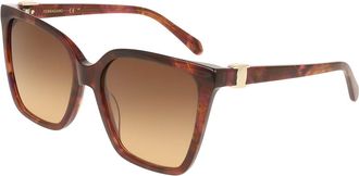 Ferragamo SF2121S 240 Womens Sunglasses Tortoiseshell Size 57