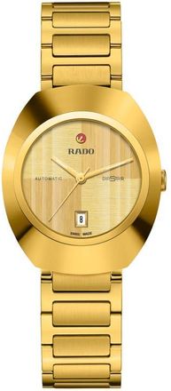 Rado DiaStar Original Automatic Bracelet Watch, 30mm in Gold at Nordstrom