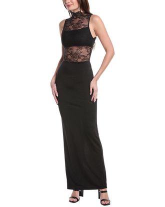 Alice & Olivia Alice + Olivia Nichol Lace Maxi Dress