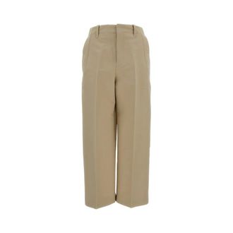 Jacquemus Wide Trousers, male, Beige, Size: L The Pastro Pants