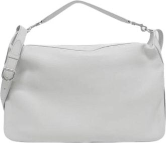 Celine Pre-owned Large Romy Calf Shoulder Bag - Dames - Vintage Handtas - Grijs - ONE Size - Leer - Vintage