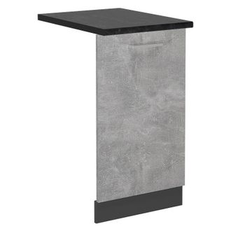 Vicco Tapa Del Lavavajillas R-line, Hormig&oacute;n, 45 Cm, Et Antracita