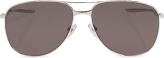Balenciaga Gossip Oval AF Zonnebril - unisex - Zonnebrillen - Grijs - ONE Size - Accessoires