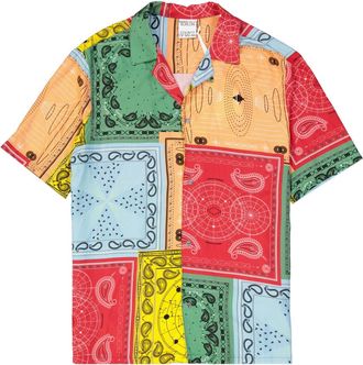 Marcelo Burlon Marcelo Burlon Colour Block Shirt