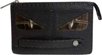 Fendi Pre-owned Clutches, male, Brown, Size: ONE SIZE Pre-owned Clutch Bag