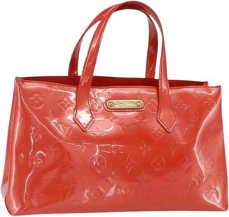 Louis Vuitton Pre-owned Handbags, female, Red, Size: ONE SIZE Pre-owned Vintage Leather Handbag