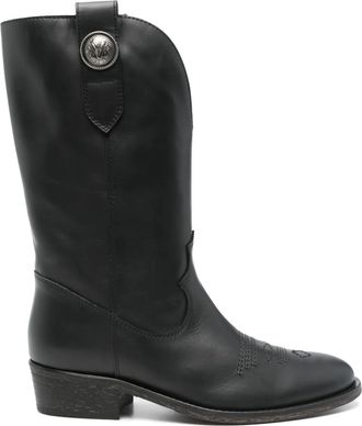 Via Roma 15 Stivali in pelle - Nero
