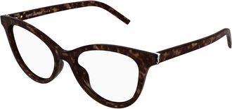 Saint Laurent Glasses, unisex, Brown, Size: 51 MM M164 Optical Frame