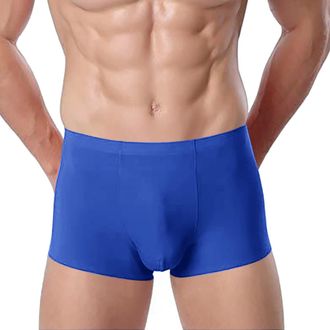 Generic Mens Underwear Briefs Soft Comfortable Cotton Underwear Briefs for Men Pack 2xl (Blue, XL)