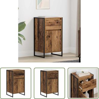 vidaXL Credenza industriale - Credenza Legno vecchio 43 x 36 x 75,5 cm Legno multistrato