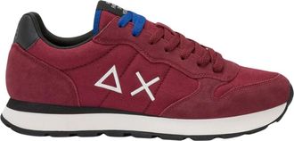 Sun 68 Tom Solid Sneaker - Heren - Sneakers - Rood - 45 EU - Nylon - Schoenen