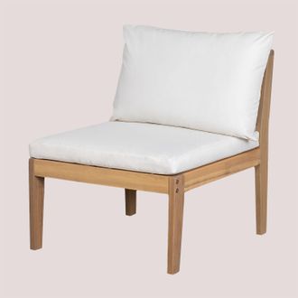 Sklum Sklum - M&oacute;dulo Central Para Sof&aacute; Modular De Jard&iacute;n En Madera De Acacia Filips