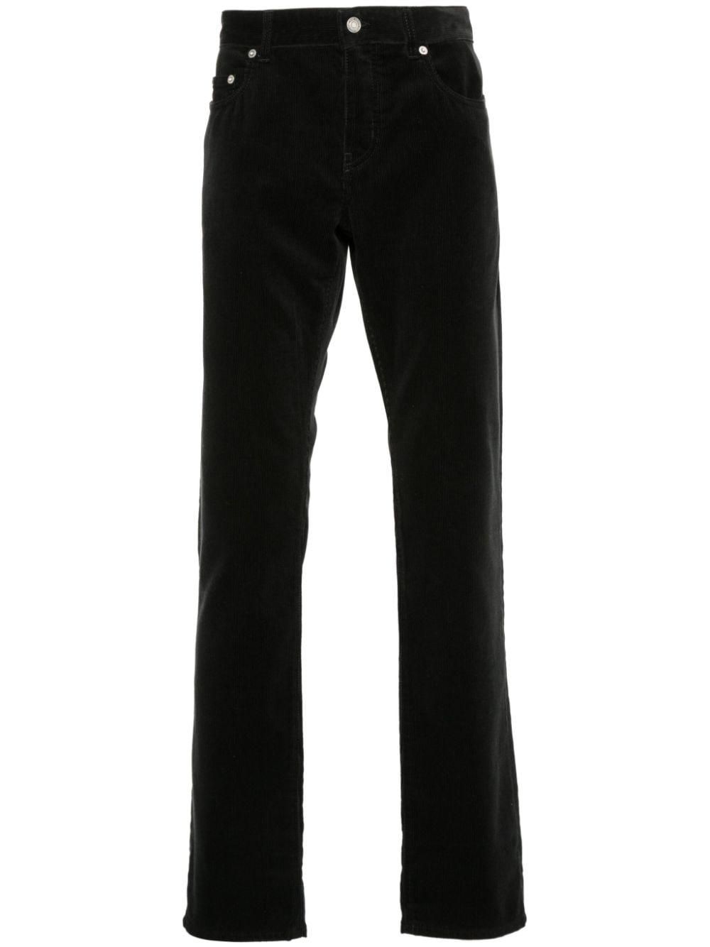 ★24AW SAINT LAURENT ブラック カジュアル コットン ジーンズ ☆24AW SAINT LAURENT ブラック カジュアル コットン ジーンズ