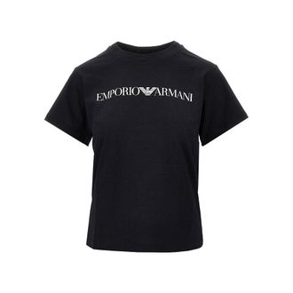 Emporio Armani Logo print T-shirt Woman XS