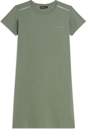 Freddy Strandkleid FREDDY Kleid S26WCRD1, Damen, Gr. L, EURO, iceberg gr&uuml;n, Obermaterial: 95% Baumwolle CO. 5% Elasthan EL., Kleider Strandkleid