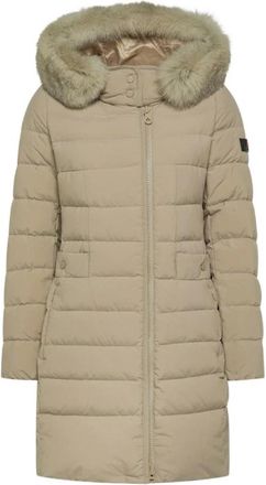 Peuterey Parka con pelo Seriola ML 06 - Coats - Mujer - Beige - XL