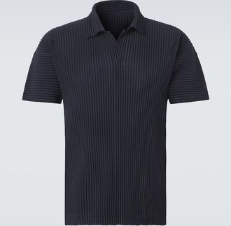 Homme Pliss&eacute; Issey Miyake Homme Pliss&eacute; Issey Miyake Polo Basics plisado