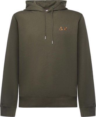 Sun 68 Cotton Sweatshirt With Logo