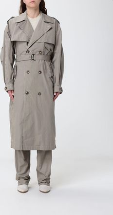 Isabel Marant Trench a doppiopetto in cotone a righe Isabel Marant Etoile