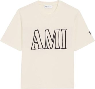 Ami Logo-print T-shirt