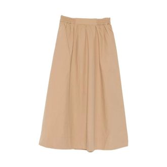 Yerse Midi Skirts, female, Brown, Size: L Maggie 024 Midi Skirt