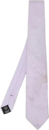 Valentino Pre-owned Accessories, male, Purple, Size: ONE SIZE Pre-owned Vintage Tie