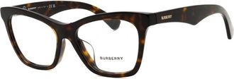 Burberry BE2416F3002 Cat-Eye Tortoiseshell Eyeglasses - Brown