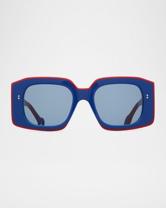 J.W.Anderson Bumper Square Acetate Sunglasses