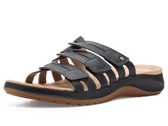 Clarks Maelynn Abby Womens Sandals Black Leather : 7.5 A - Narrow