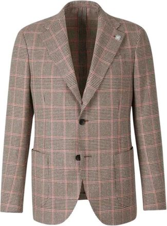 Lardini Heren, Jassen, Bruin, Maat: 2XL