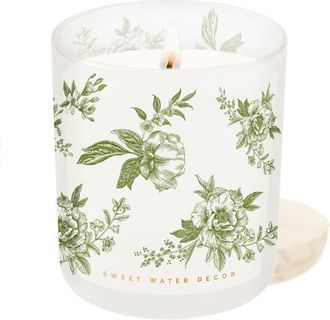 Sweet Water Decor Spring and Summer 12 oz Candle in Lavender And Sage at Nordstrom