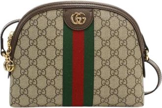 Gucci Pre-owned GG Supreme Schoudertas - Dames - Vintage Schoudertas - Beige - ONE Size - Vintage