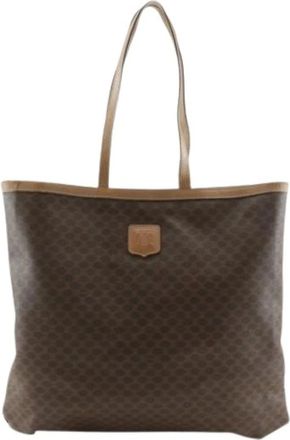 Celine Pre-owned Tote Bags, female, Brown, Size: ONE SIZE Pre-owned PVC Tote Bag