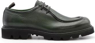 Fabi Platte Schoenen - Heren - Veterschoenen - Groen - 42 1/2 EU - Leer - Schoenen