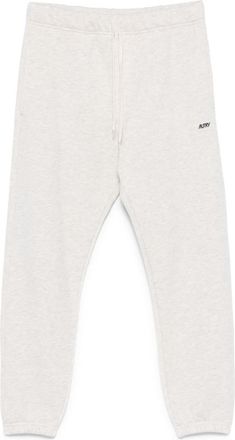 Autry Grey Jersey Melange Track Pants